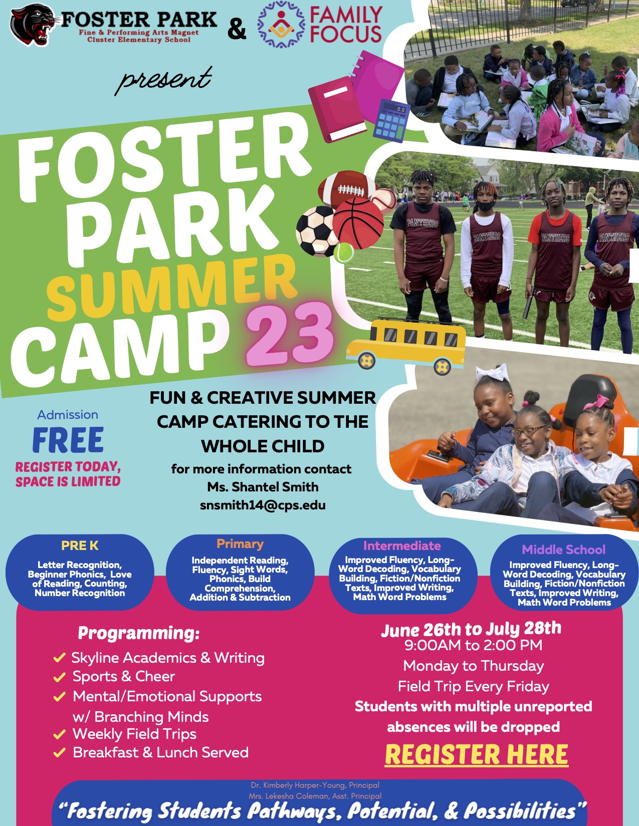 Foster Park Fine & Performing Arts Cluster Elementary School